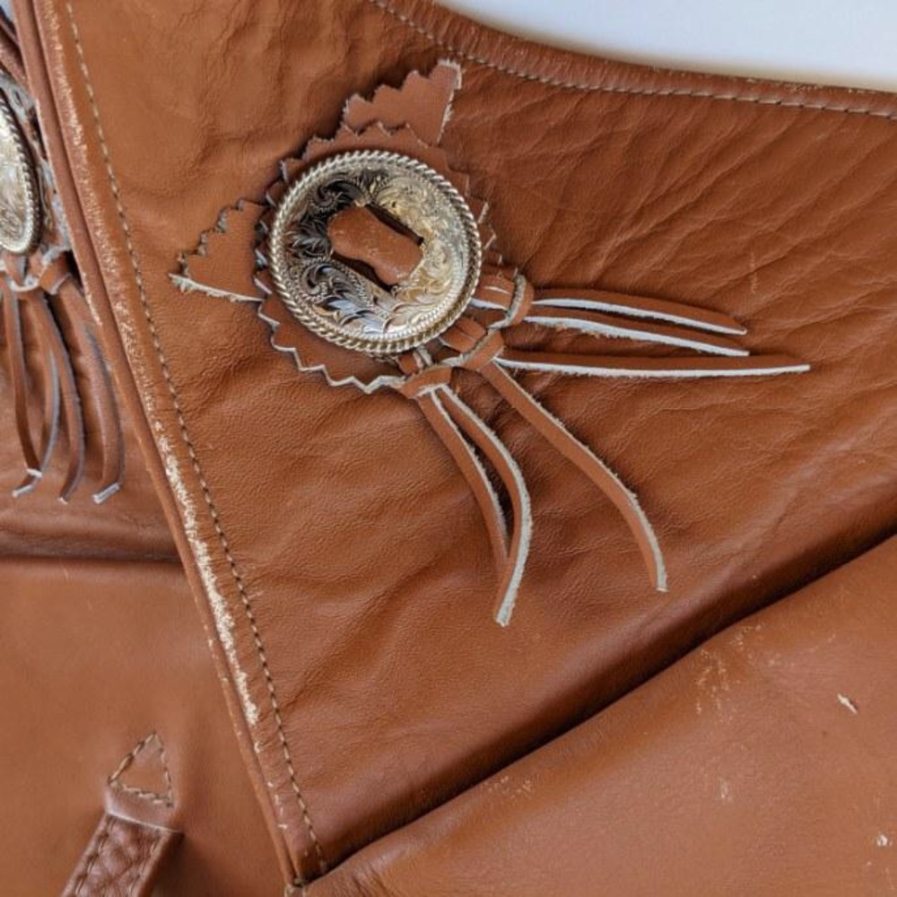 jwmderr Bend Oregon Saddle Bags Conchos - Picture 5 of 15